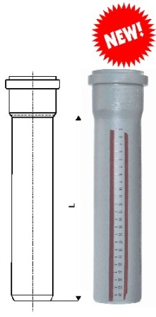 Труба кан. ПП (OPTIMA) 110х2.2х0.500 мм для вн. кан. HTEM